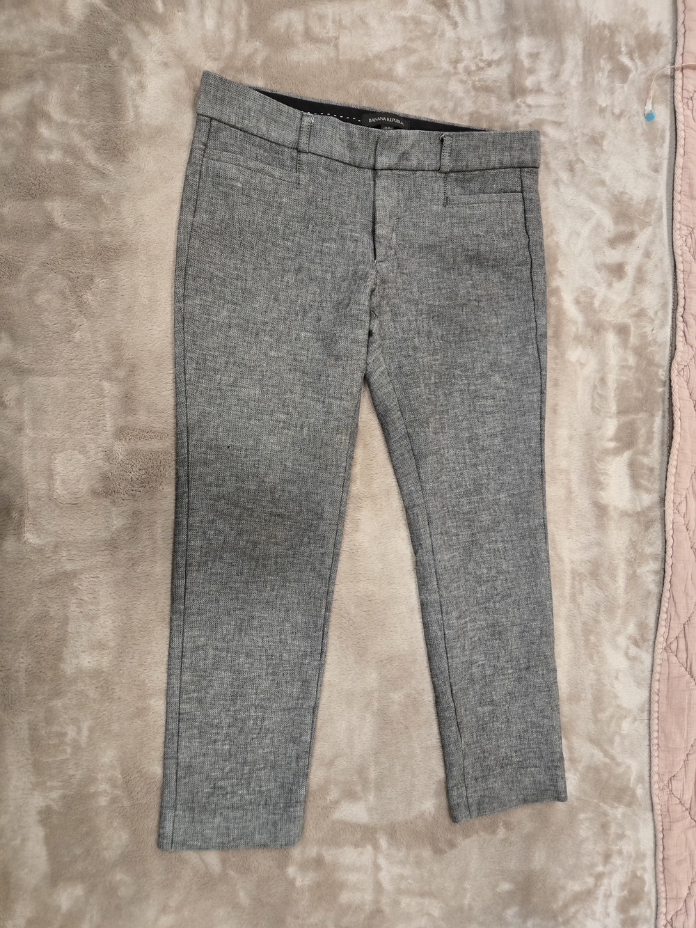Banana Republic Heather Gray Dress Pants